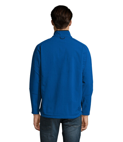 RELAX HERREN JACKE 340g - Royal Blue bedrucken, Art.-Nr. S46600-RB-XXL