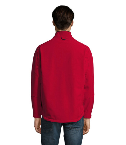 RELAX HERREN JACKE 340g - Pepper Red bedrucken, Art.-Nr. S46600-PE-3XL