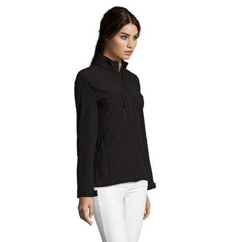 ROXY DAMEN JACKE 340g - Schwarz bedrucken, Art.-Nr. S46800-BK-S