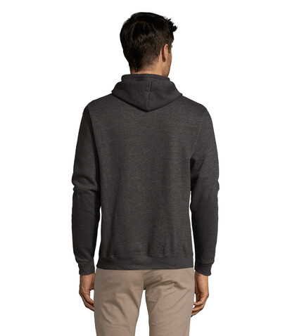 SNAKE Hoodie - Charcoal Melange bedrucken, Art.-Nr. S47101-CE-S