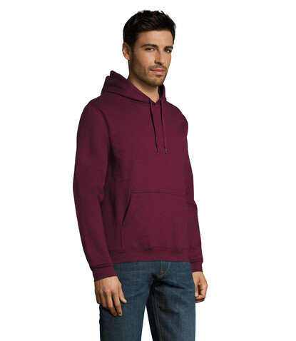 SNAKE Hoodie - Burgundy bedrucken, Art.-Nr. S47101-BG-3XL