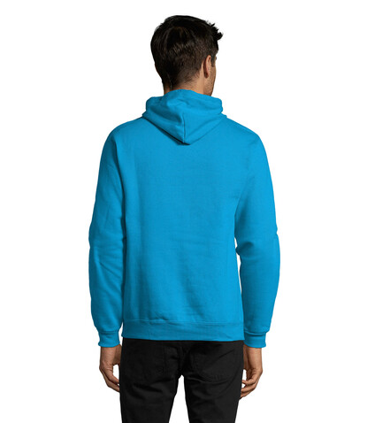 SNAKE Hoodie - Aqua bedrucken, Art.-Nr. S47101-AQ-S SNAKE Hoodie - Aqua bedrucken, Art.-Nr. S47101-AQ-S