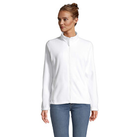 NORTH DAMEN FL JACKE  300g - White bedrucken, Art.-Nr. S54500-WH-XXL
