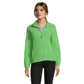 NORTH DAMEN FL JACKE  300g - Lime bedrucken, Art.-Nr. S54500-LM-XXL