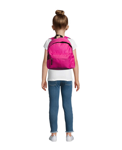 RIDER KIDS RUCKSACK - Fuchsia bedrucken, Art.-Nr. S70101-FU-M