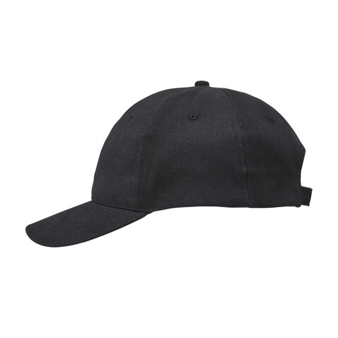 BUFFALO SIX PANEL CAP - Carbon-Grau bedrucken, Art.-Nr. S88100-GC-M