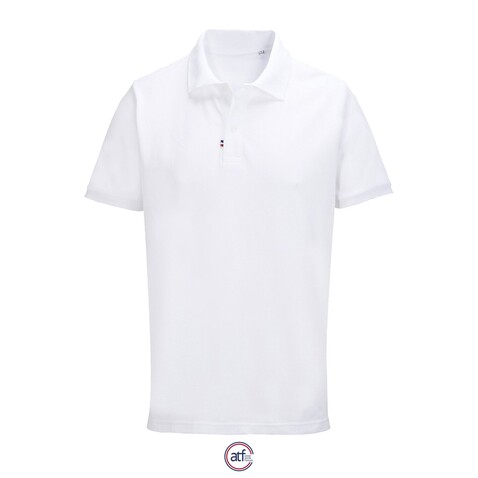 PIERROT Polo Unisex - White bedrucken, Art.-Nr. A04330-WH-XXL PIERROT Polo Unisex - White bedrucken, Art.-Nr. A04330-WH-XXL