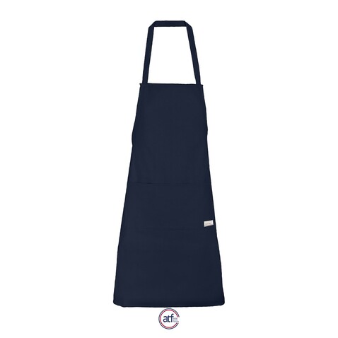 TANGUY bib apron - Navy bedrucken, Art.-Nr. A04331-NY-M