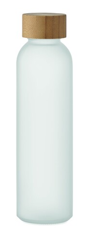 Glasflasche 500 ml - Transparent Weiß bedrucken, Art.-Nr. MO2105-26 Glasflasche 500 ml - Transparent Weiß bedrucken, Art.-Nr. MO2105-26