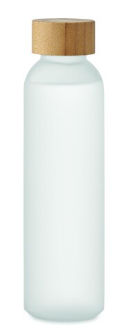 Glasflasche 500 ml - Transparent Weiß bedrucken, Art.-Nr. MO2105-26 Glasflasche 500 ml - Transparent Weiß bedrucken, Art.-Nr. MO2105-26