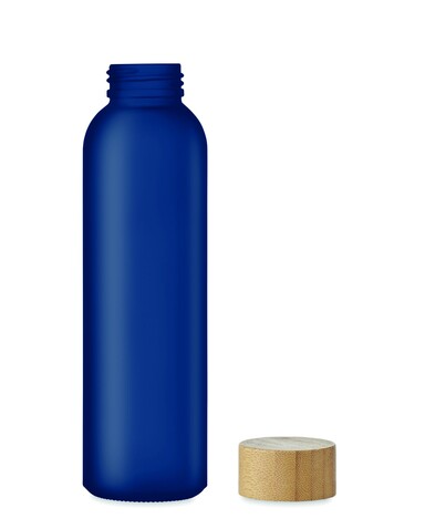 Glasflasche 500 ml - Transparent Blau bedrucken, Art.-Nr. MO2105-23