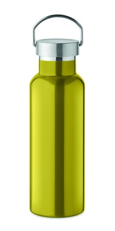Doppelwandige Flasche 500 ml - Limette bedrucken, Art.-Nr. MO2107-48 Doppelwandige Flasche 500 ml - Limette bedrucken, Art.-Nr. MO2107-48