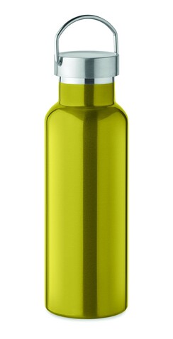 Doppelwandige Flasche 500 ml - Limette bedrucken, Art.-Nr. MO2107-48 Doppelwandige Flasche 500 ml - Limette bedrucken, Art.-Nr. MO2107-48