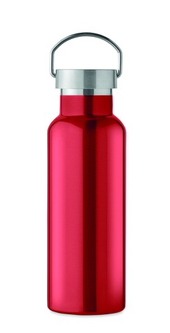 Doppelwandige Flasche 500 ml - Rot bedrucken, Art.-Nr. MO2107-05