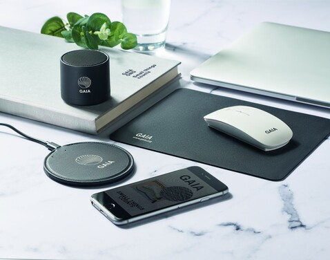 5.0 Wireless Lautsprecher - Schwarz bedrucken, Art.-Nr. MO2173-03