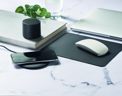 5.0 Wireless Lautsprecher - Schwarz bedrucken, Art.-Nr. MO2173-03