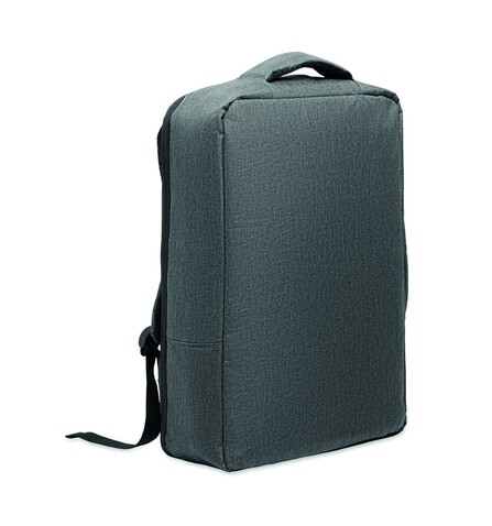 15" Laptop-Rucksack - Steingrau bedrucken, Art.-Nr. MO2305-15
