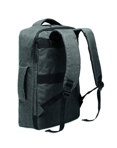 15" Laptop-Rucksack - Steingrau bedrucken, Art.-Nr. MO2305-15