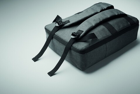 15" Laptop-Rucksack - Steingrau bedrucken, Art.-Nr. MO2305-15