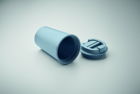 Doppelwandiger Becher 350 ml - Petrol bedrucken, Art.-Nr. MO2310-20 Doppelwandiger Becher 350 ml - Petrol bedrucken, Art.-Nr. MO2310-20