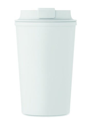 Doppelwandiger Becher 350 ml - Weiß bedrucken, Art.-Nr. MO2310-06 Doppelwandiger Becher 350 ml - Weiß bedrucken, Art.-Nr. MO2310-06