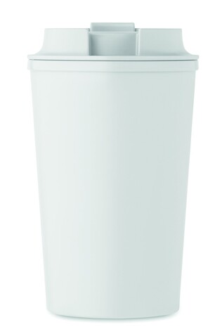 Doppelwandiger Becher 350 ml - Weiß bedrucken, Art.-Nr. MO2310-06 Doppelwandiger Becher 350 ml - Weiß bedrucken, Art.-Nr. MO2310-06