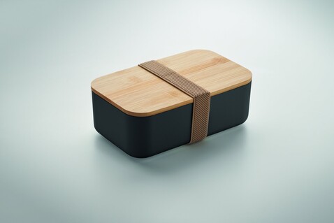 Lunchbox PLA Mais 1000ml - Schwarz bedrucken, Art.-Nr. MO2311-03 Lunchbox PLA Mais 1000ml - Schwarz bedrucken, Art.-Nr. MO2311-03