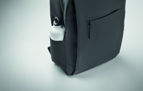 15" Laptop-Rucksack - Steingrau bedrucken, Art.-Nr. MO2318-15