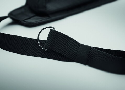 Gürteltasche 420D-Nylon - Schwarz bedrucken, Art.-Nr. MO2392-03