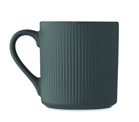 Keramikbecher matt 340ml - Steingrau bedrucken, Art.-Nr. MO2397-15 Keramikbecher matt 340ml - Steingrau bedrucken, Art.-Nr. MO2397-15