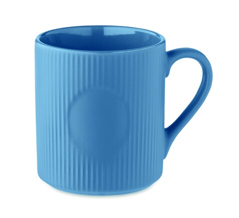 Keramikbecher matt 340ml - Blau bedrucken, Art.-Nr. MO2397-04 Keramikbecher matt 340ml - Blau bedrucken, Art.-Nr. MO2397-04