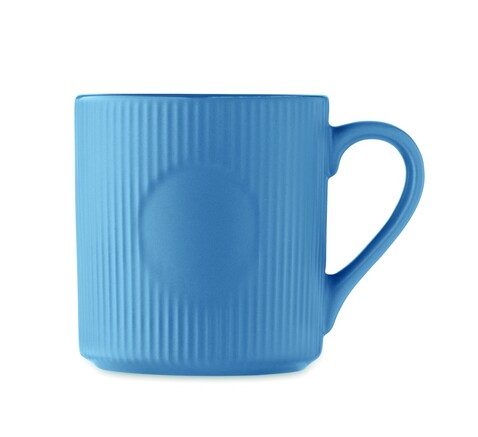 Keramikbecher matt 340ml - Blau bedrucken, Art.-Nr. MO2397-04 Keramikbecher matt 340ml - Blau bedrucken, Art.-Nr. MO2397-04