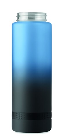 Sport-Trinkflasche RPET 1L - Blau bedrucken, Art.-Nr. MO2409-04 Sport-Trinkflasche RPET 1L - Blau bedrucken, Art.-Nr. MO2409-04