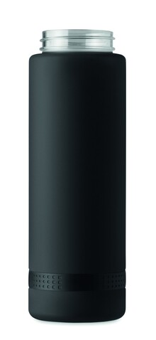 Sport-Trinkflasche RPET 1L - Schwarz bedrucken, Art.-Nr. MO2409-03 Sport-Trinkflasche RPET 1L - Schwarz bedrucken, Art.-Nr. MO2409-03