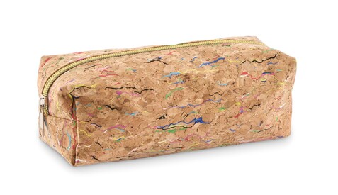 Schlampermäppchen Kork - Beige bedrucken, Art.-Nr. MO2415-13 Schlampermäppchen Kork - Beige bedrucken, Art.-Nr. MO2415-13