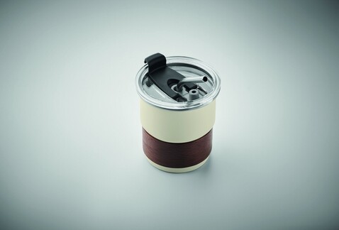Einwandiger Becher 260 ml - Beige bedrucken, Art.-Nr. MO2423-13