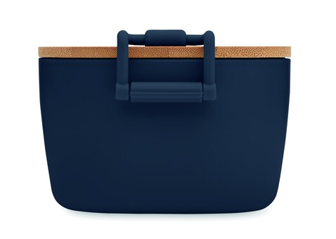 Lunchbox PP 700 ml - Marineblau bedrucken, Art.-Nr. MO2459-85 Lunchbox PP 700 ml - Marineblau bedrucken, Art.-Nr. MO2459-85
