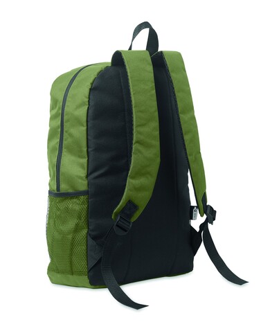 Rucksack 600D RPET Polyester - Armeegrün bedrucken, Art.-Nr. MO2491-49 Rucksack 600D RPET Polyester - Armeegrün bedrucken, Art.-Nr. MO2491-49