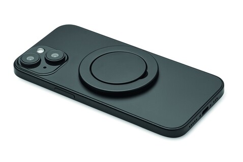 Magnetischer Smartphone-Halter - Schwarz bedrucken, Art.-Nr. MO2556-03 Magnetischer Smartphone-Halter - Schwarz bedrucken, Art.-Nr. MO2556-03