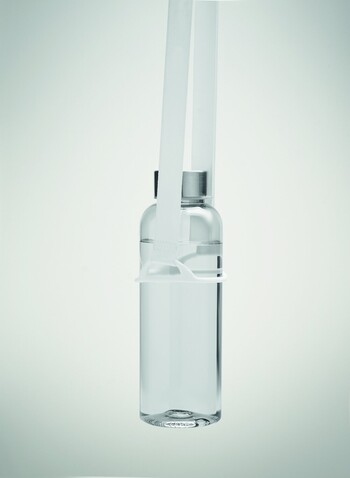 Lanyard mit Getränkehalter - Weiß bedrucken, Art.-Nr. MO2582-06 Lanyard mit Getränkehalter - Weiß bedrucken, Art.-Nr. MO2582-06