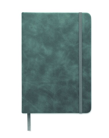 DIN A5 Smokey Notizbuch PU - Petrol bedrucken, Art.-Nr. MO2664-20
