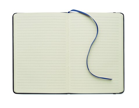 DIN A5 Smokey Notizbuch PU - Blau bedrucken, Art.-Nr. MO2664-04 DIN A5 Smokey Notizbuch PU - Blau bedrucken, Art.-Nr. MO2664-04
