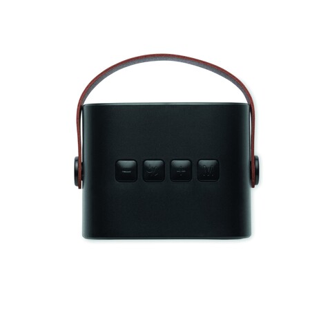 5.0 Wireless Lautsprecher - Schwarz bedrucken, Art.-Nr. MO2666-03