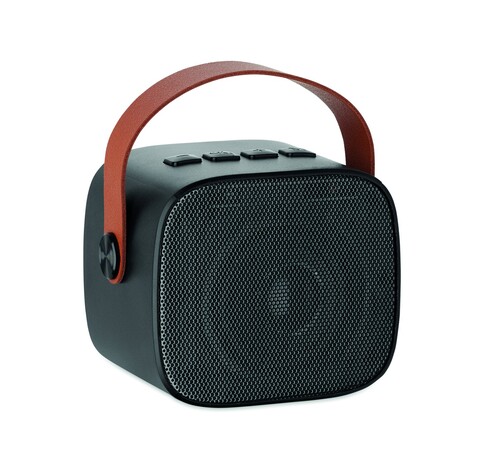 5.0 Wireless Lautsprecher - Schwarz bedrucken, Art.-Nr. MO2666-03