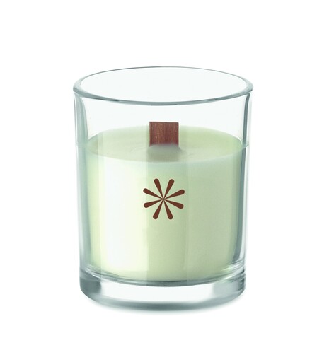 Kerze aus Pflanzenwachs 80 g - Transparent bedrucken, Art.-Nr. MO2708-22 Kerze aus Pflanzenwachs 80 g - Transparent bedrucken, Art.-Nr. MO2708-22