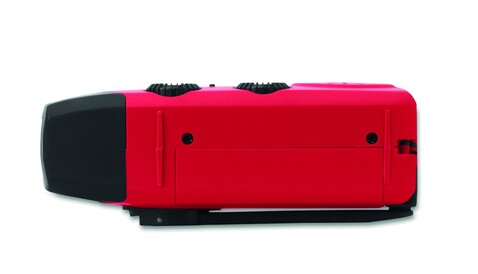 AM/FM Radio mit Taschenlampe MO2746- - Rot bedrucken, Art.-Nr. MO2746-05