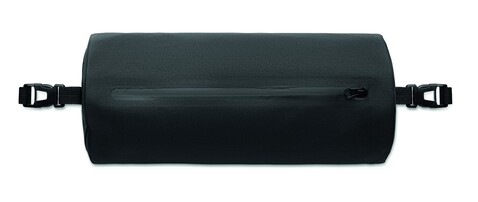 Sporttasche 300D RPET 6L - Schwarz bedrucken, Art.-Nr. MO2758-03