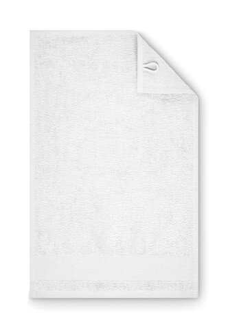 Gästehandtuch Baumwolle 30X50cm - Weiß bedrucken, Art.-Nr. MO2764-06 Gästehandtuch Baumwolle 30X50cm - Weiß bedrucken, Art.-Nr. MO2764-06