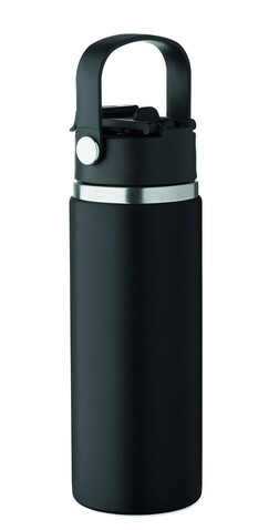 Isolierflasche 500 ml - Schwarz bedrucken, Art.-Nr. MO2775-03 Isolierflasche 500 ml - Schwarz bedrucken, Art.-Nr. MO2775-03