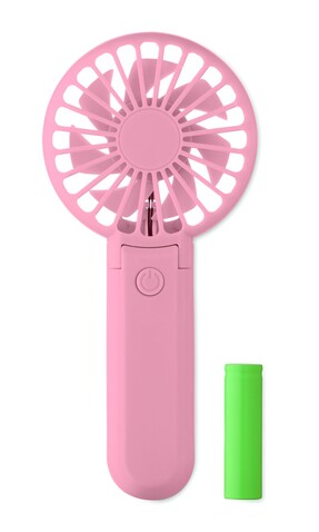 Klappbarer Ventilator - Babyrosa bedrucken, Art.-Nr. MO2779-11 Klappbarer Ventilator - Babyrosa bedrucken, Art.-Nr. MO2779-11